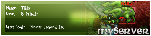 Signature for player Tibia